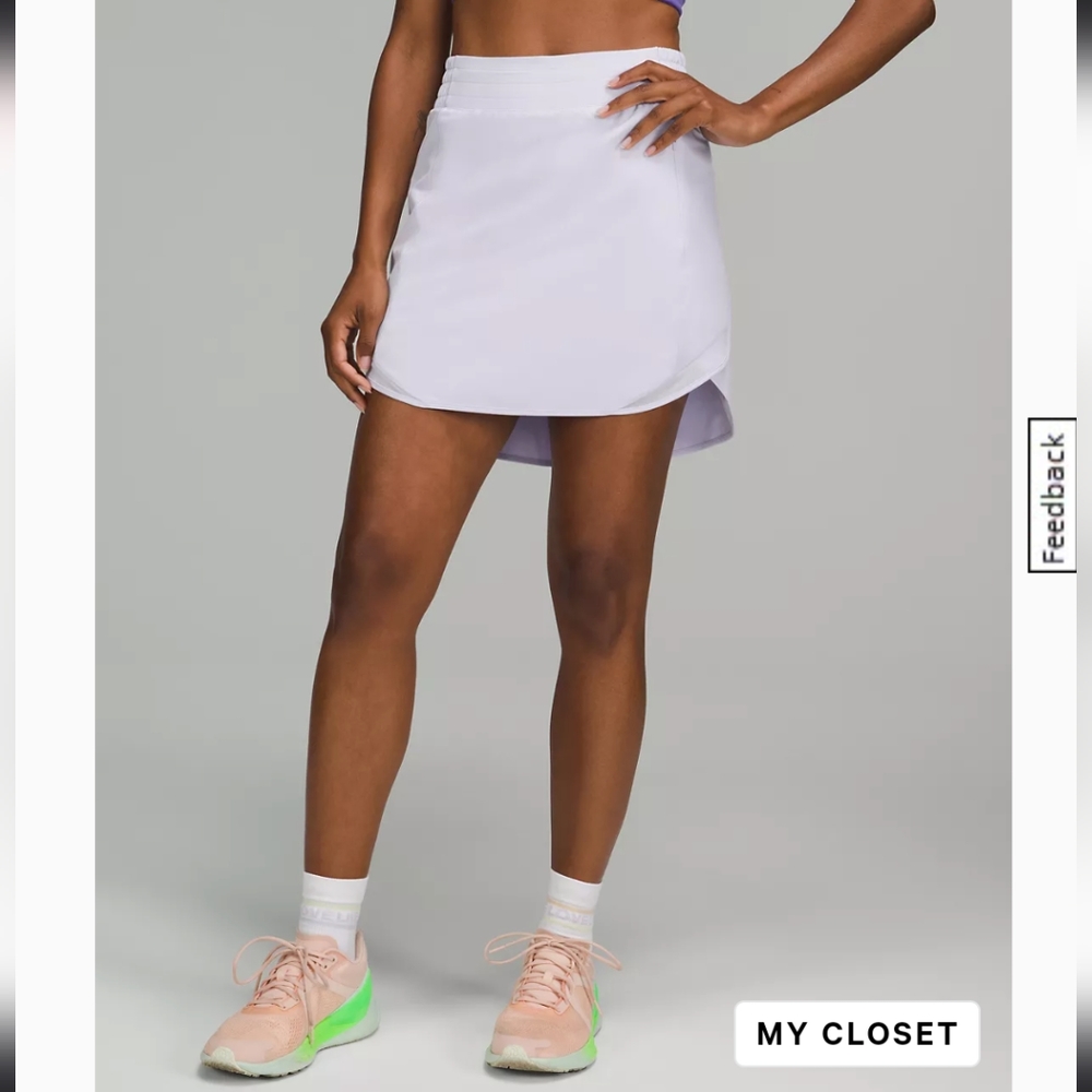 Lululemon Hotty Hot HR Skirt Sz 8